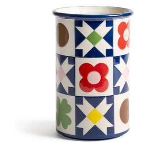 &Klevering - Steinzeug Vase Courtepointe