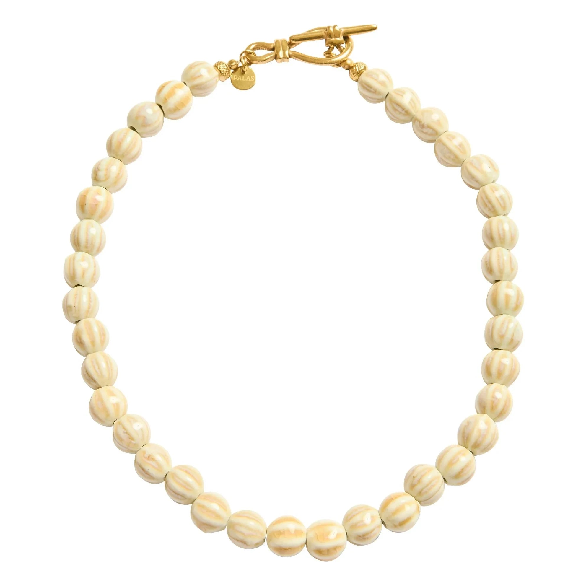 Palas - Chocker Phèdre Halskette | Weiß
