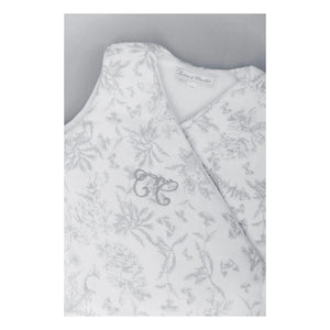 Tartine et Chocolat - Toile de Jouy Schlafsack | Grau