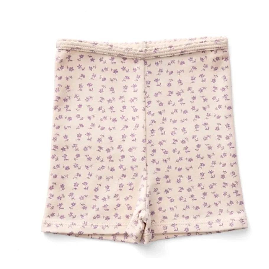 Soor Ploom - Kurzarmbluse mit Blumenmuster | Puderrosa