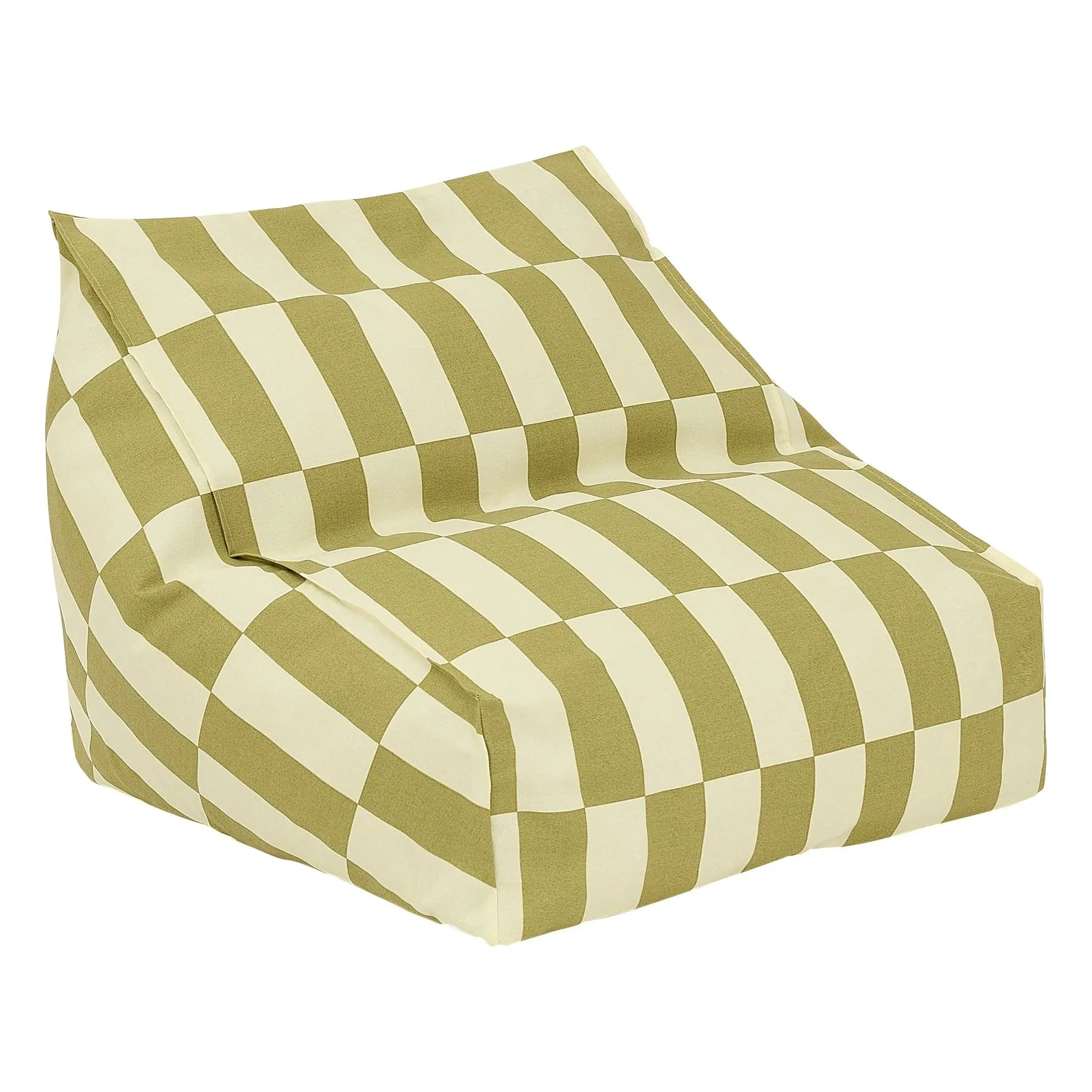 Nobodinoz – Vibes Tiles Outdoor-Sitzsack | Grün