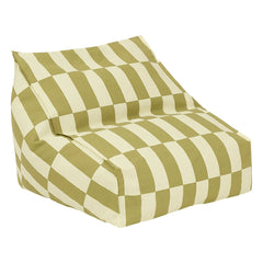 Nobodinoz – Vibes Tiles Outdoor-Sitzsack | Grün