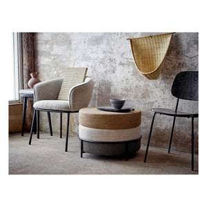Bloomingville - Nicita Steingutvase | Haselnuss