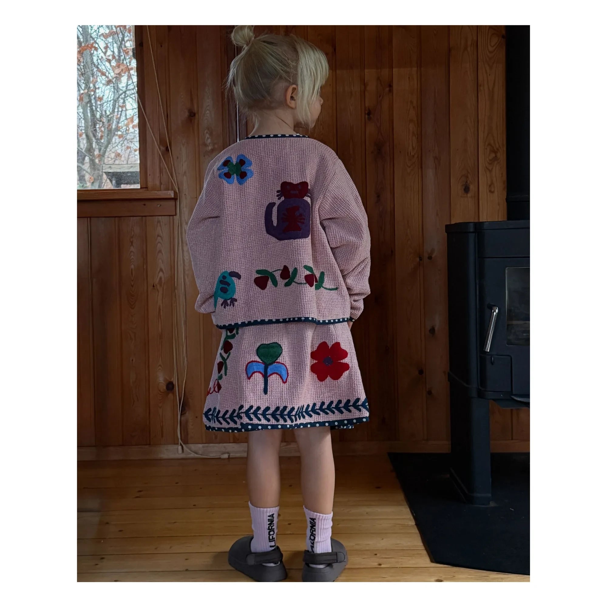SISSEL EDELBO - Clio Bio-Baumwolljacke - Kinderkollektion | Rosa