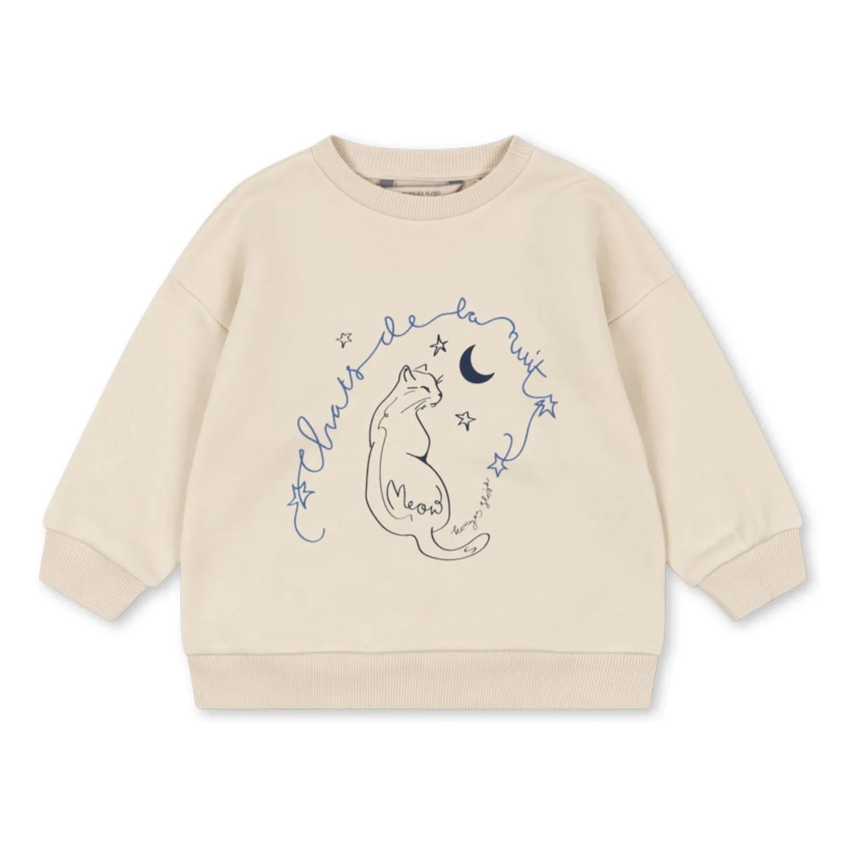 Konges Sløjd - Lou Chat Sweat Bio-Baumwolle | Creme