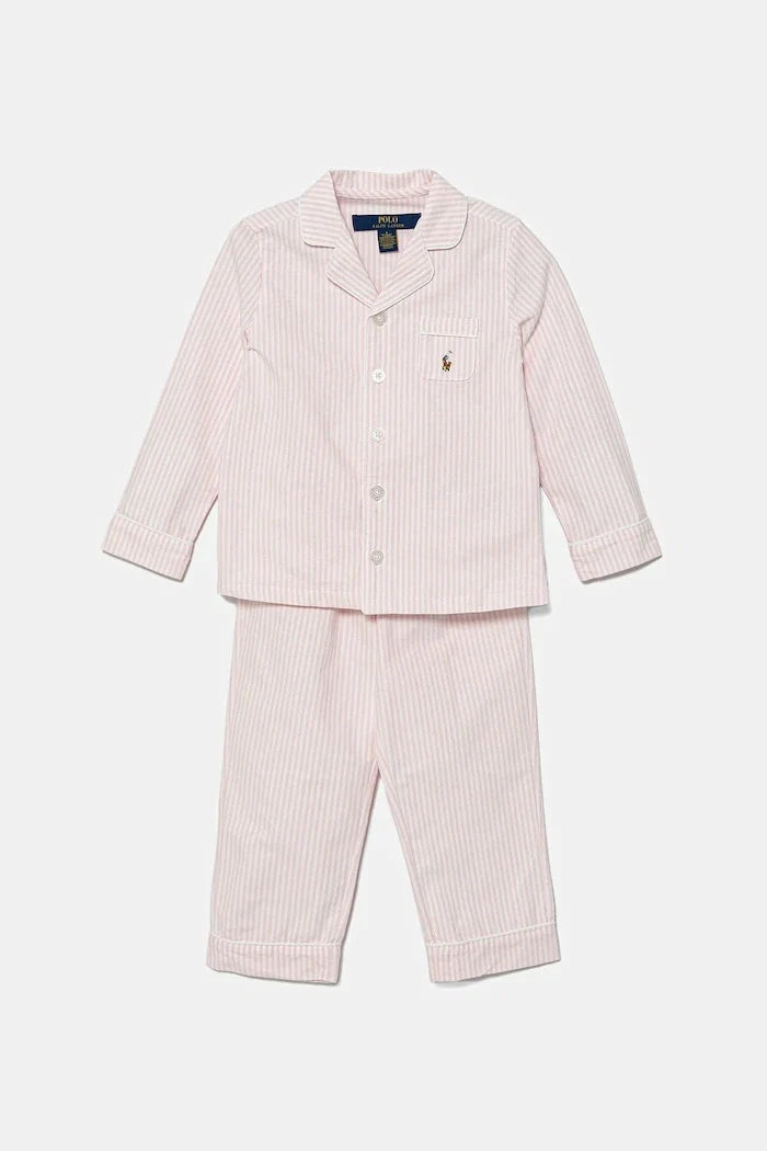 Polo Ralph Lauren Çocuk Pamuklu Pijama (2 Parça)
