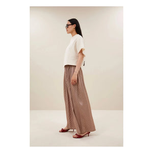 By Bar – Gestreifter Rock Reva | Rosa/Rot
