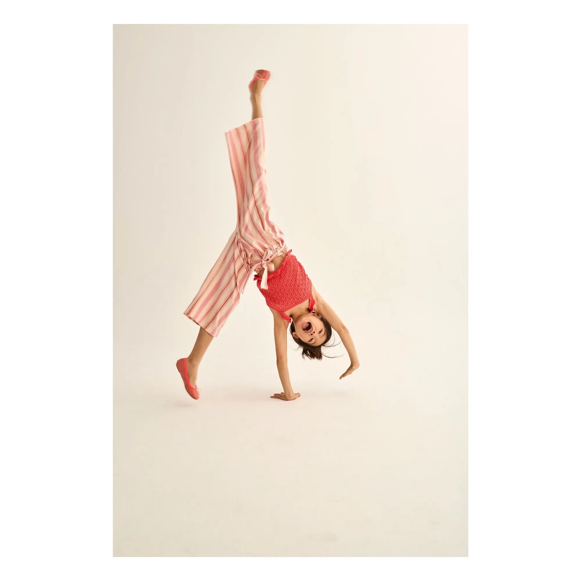 Cozmo - Lily Pointelle Trägertop Recycled fibers | Rot