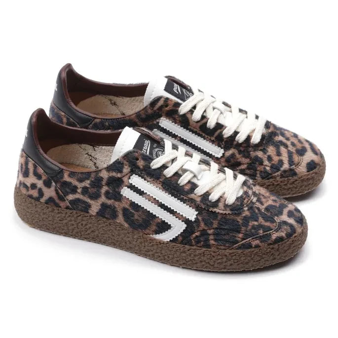 PURAAI - Leo Leopard Spor Ayakkabı | Siyah