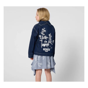 Kenzo - Kenzo Garden Denim Jacke | Dunkelblau