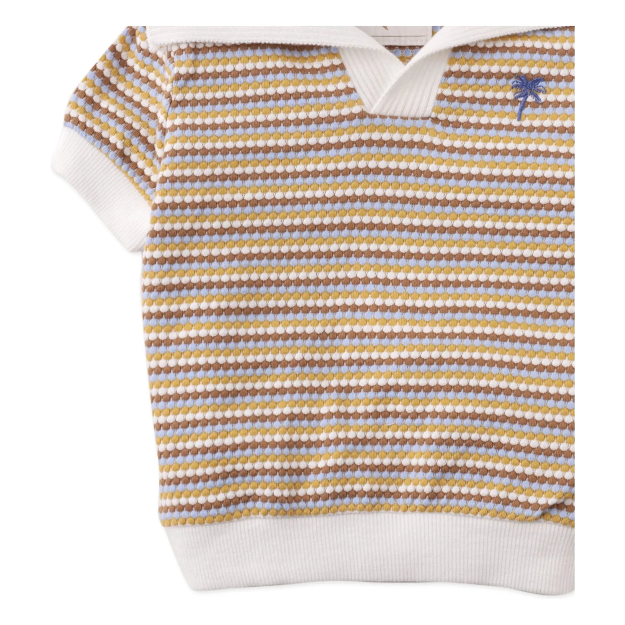 Gingersnaps - Gestreiftes Polo-Shirt Nicholas | Weiß