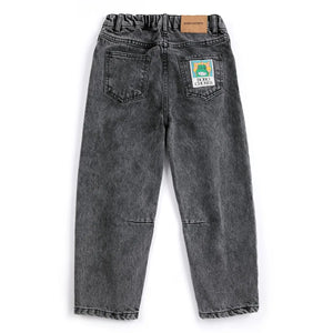 Bobo Choses - Gewaschene Jeans aus Bio-Baumwolle | Schwarz