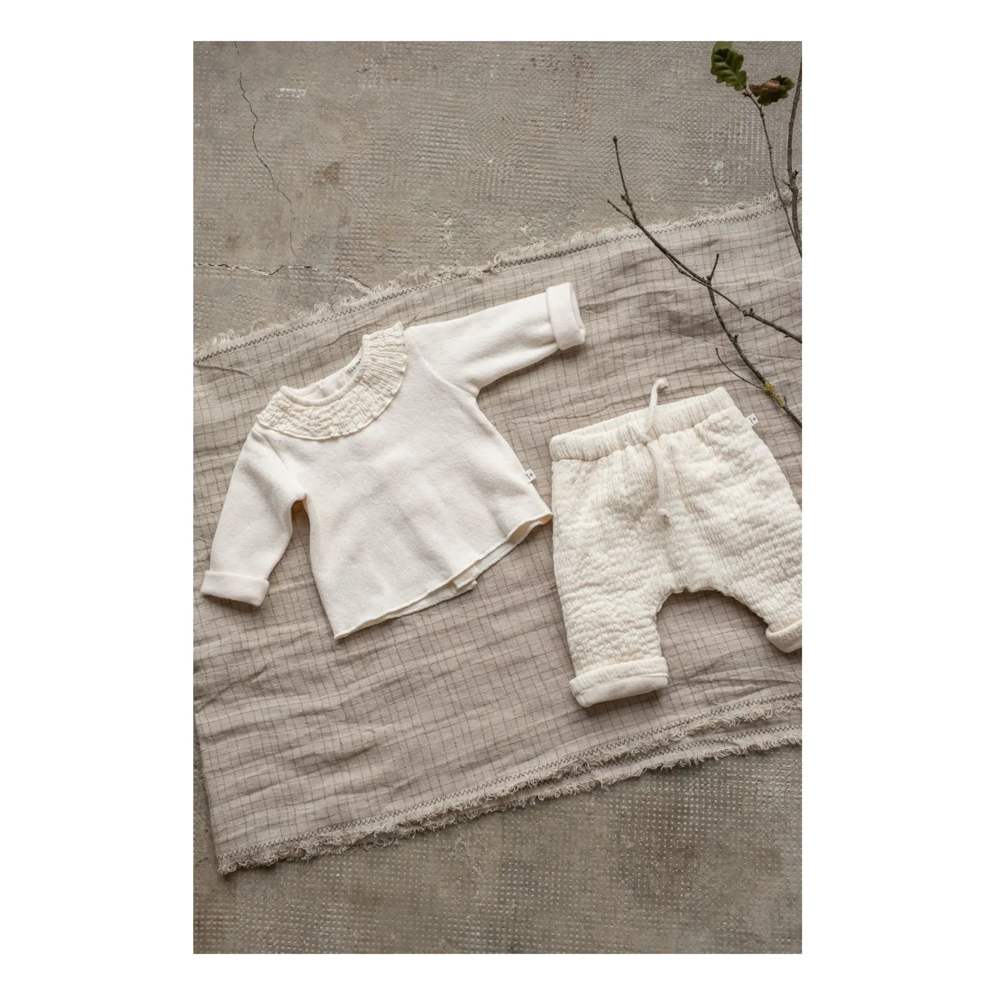 1+ in the family - Erola Bluse | Ecru