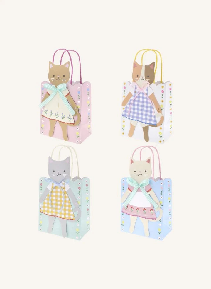 Meri Meri - Kitten Club Geschenktüten - 8er-Set