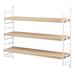 String Furniture - "Pocket" Regal-Modul | Esche