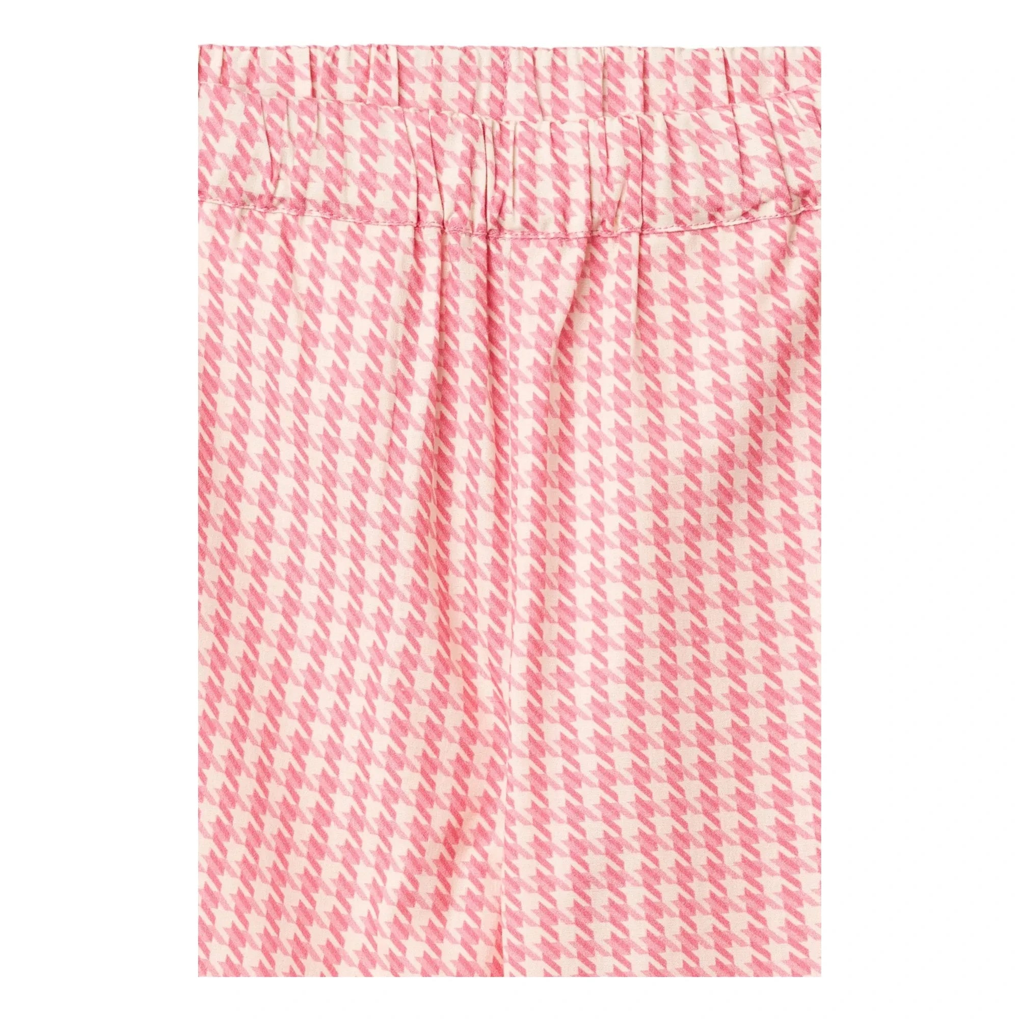 Copenhagen Colors - Pied de Poule Bio-Baumwollhose | Pink