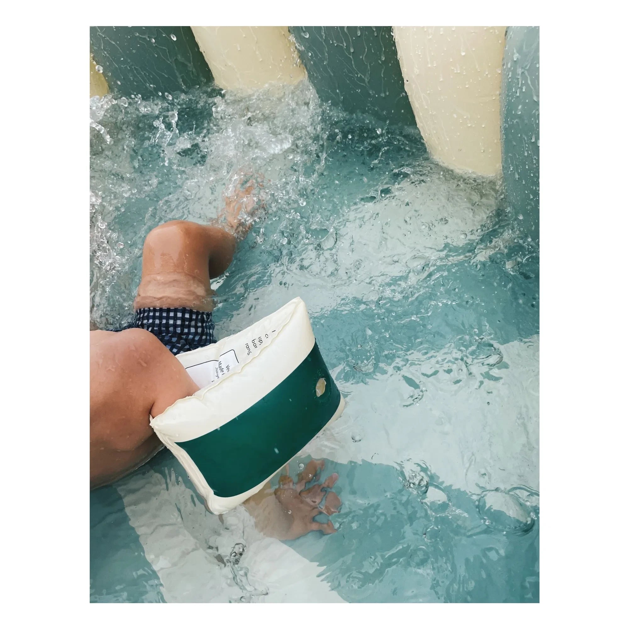 Petites Pommes - Alice aufblasbares Schwimmbecken | Acapulco Blau