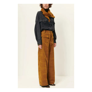 Sessùn - Bluse Botaniella | Anthrazit