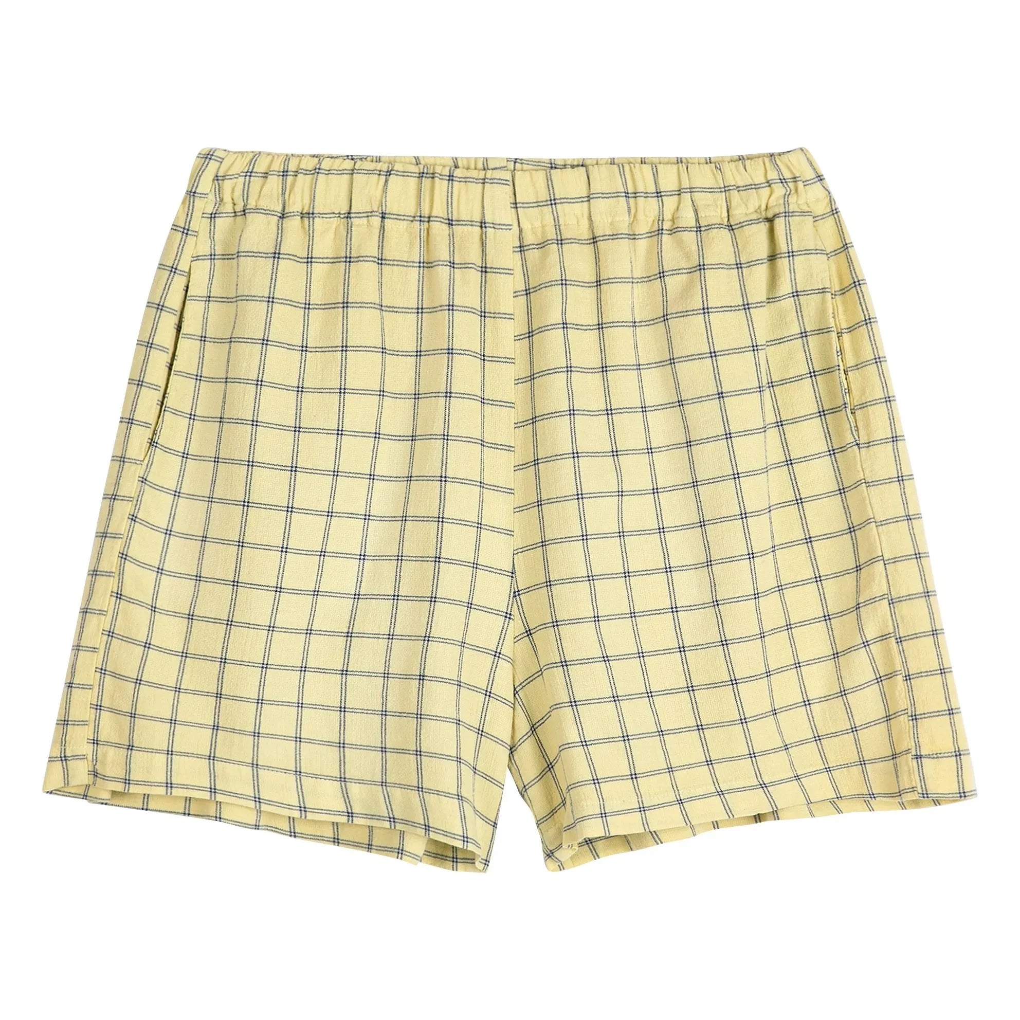 Bobo Choses - Spicy Window Musselin-Baumwollshorts | Gelb