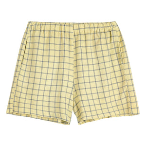 Bobo Choses - Spicy Window Musselin-Baumwollshorts | Gelb
