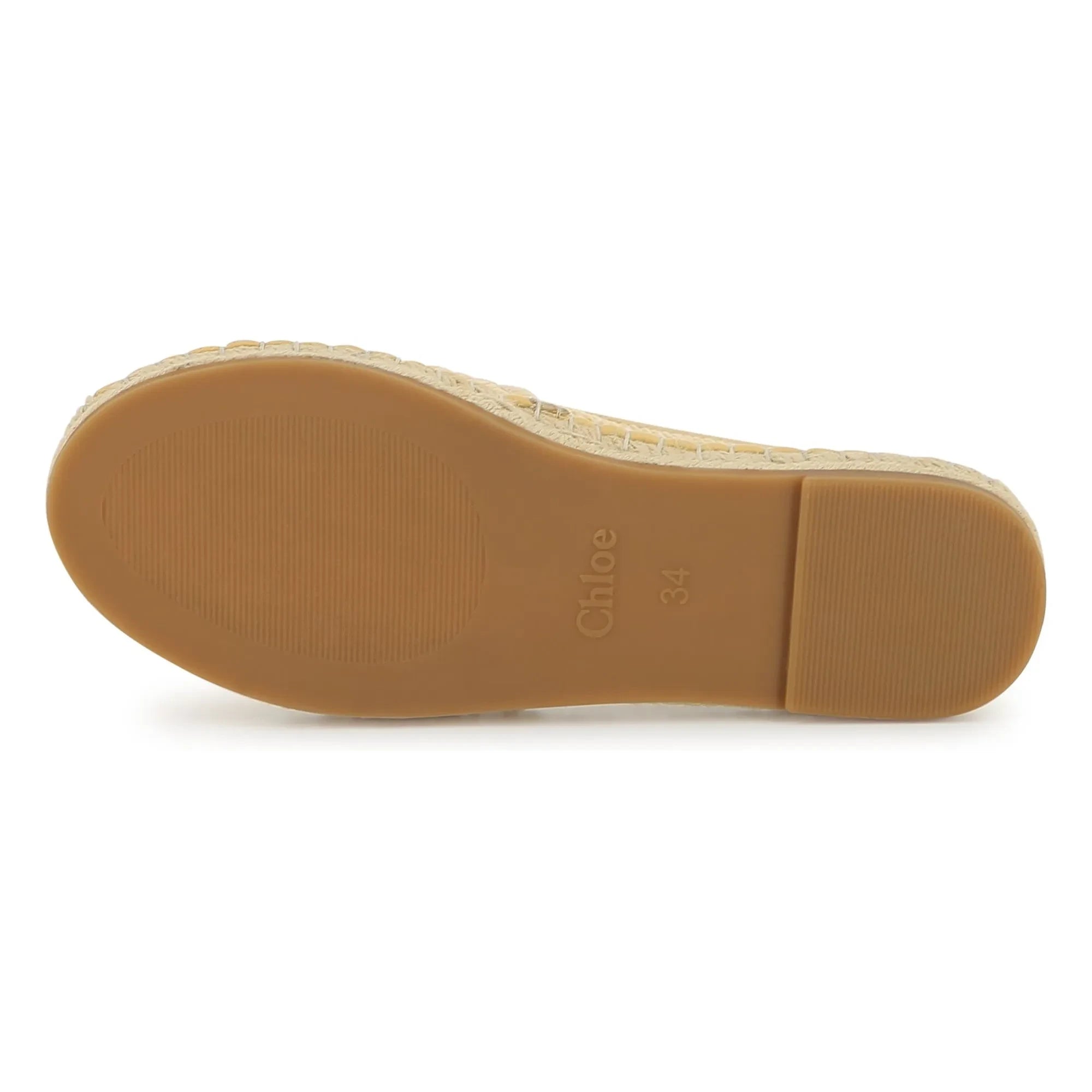 Chloé - Raffia Espadrilles | Beige