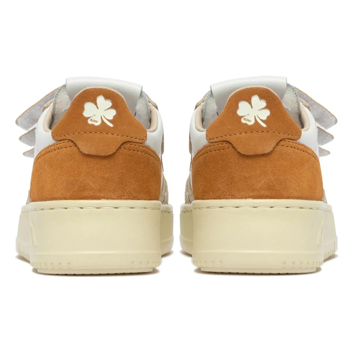 Autry - Kids Kidstripes Low Tricolor Wildleder-Sneaker | Camel