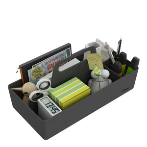 Vitra - Recycling-Kunststoff Werkzeugkasten-Organizer - Arik Levy | Schwarz