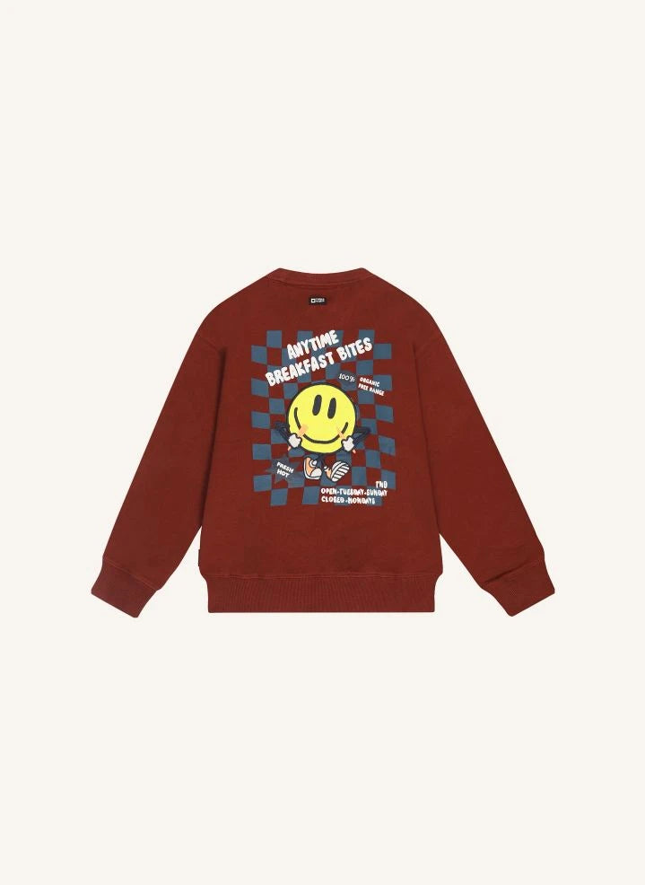 Tumble N'Dry - Harwich Organisch Baumwoll Sweatshirt | Bordeaux