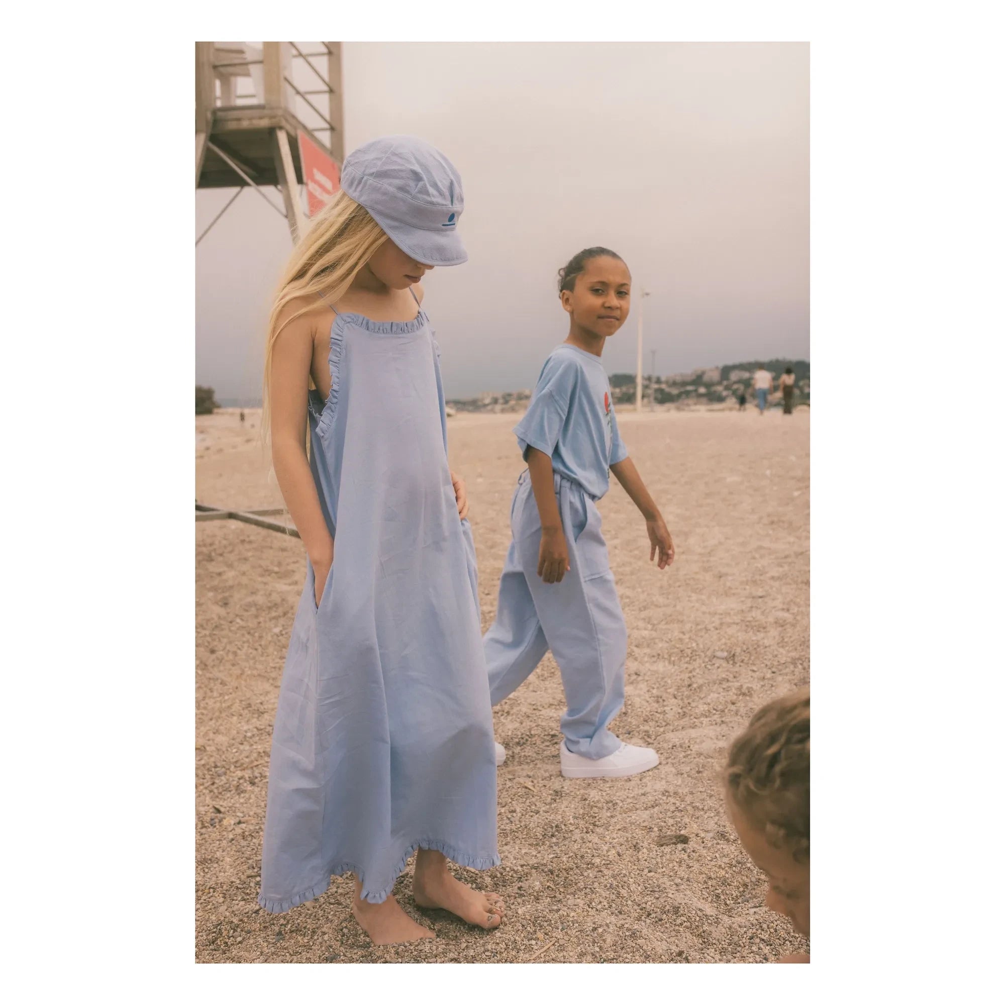 We Are Kids - Diane organik pamuk elbise | Açık Mavi