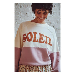 Emile et Ida - Bahamas organik pamuk sweatshirt | Lila