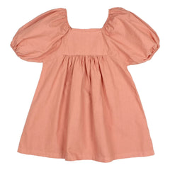 Búho - Kleid aus Bio-Baumwollpopeline | Dusty Pink