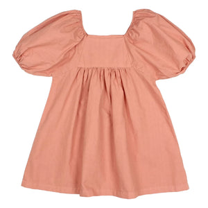 Búho - Kleid aus Bio-Baumwollpopeline | Dusty Pink