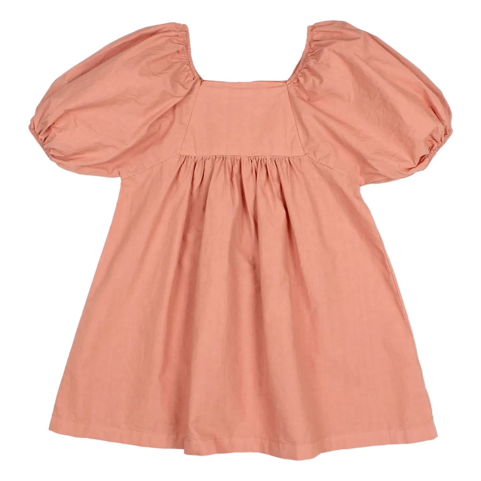 Búho - Kleid aus Bio-Baumwollpopeline | Dusty Pink