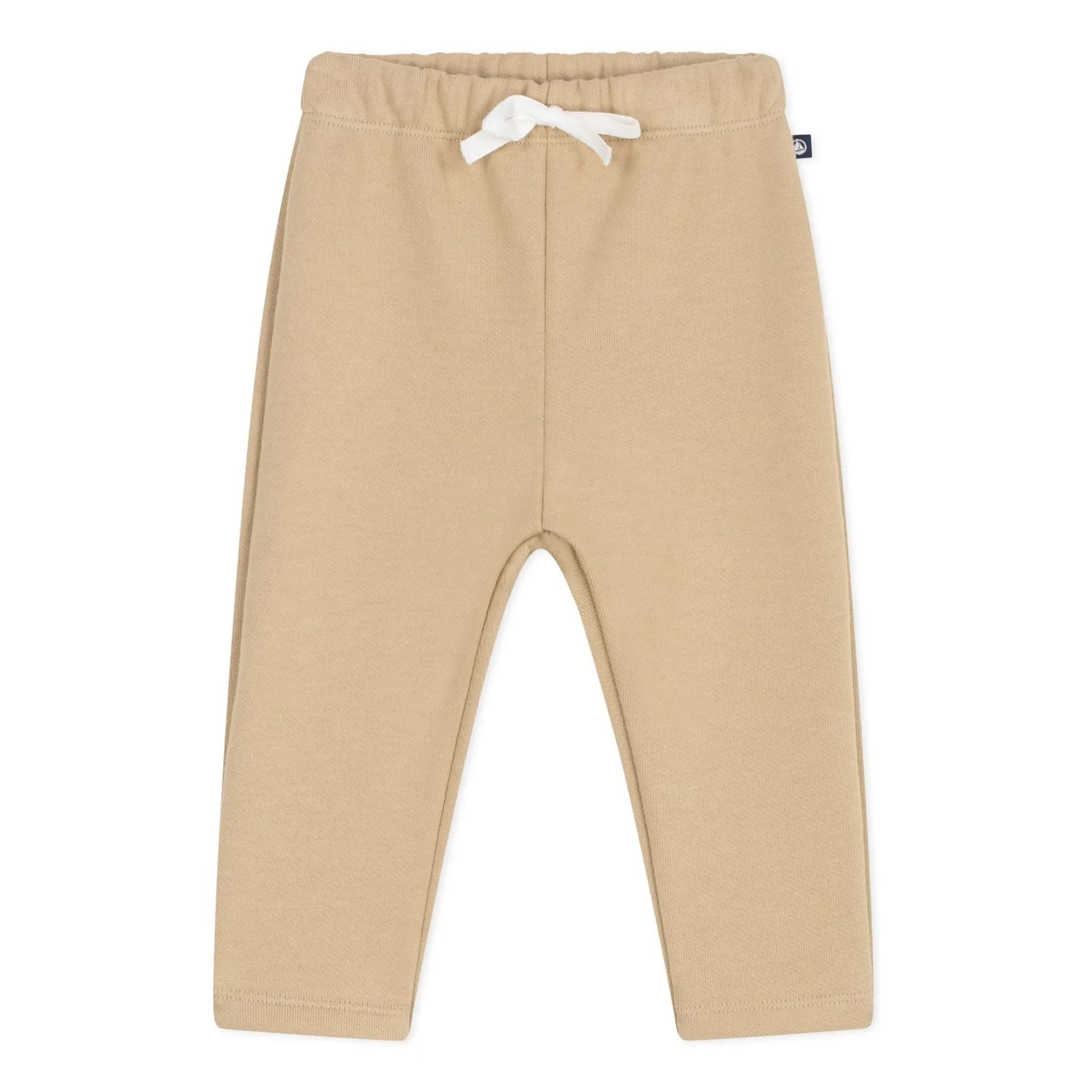 Petit Bateau – Jogginghose mit flexiblem Bein Uni | Beige