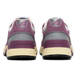 Autry - Basket Hyperway Low Zweifarbiger Wildleder | Lila