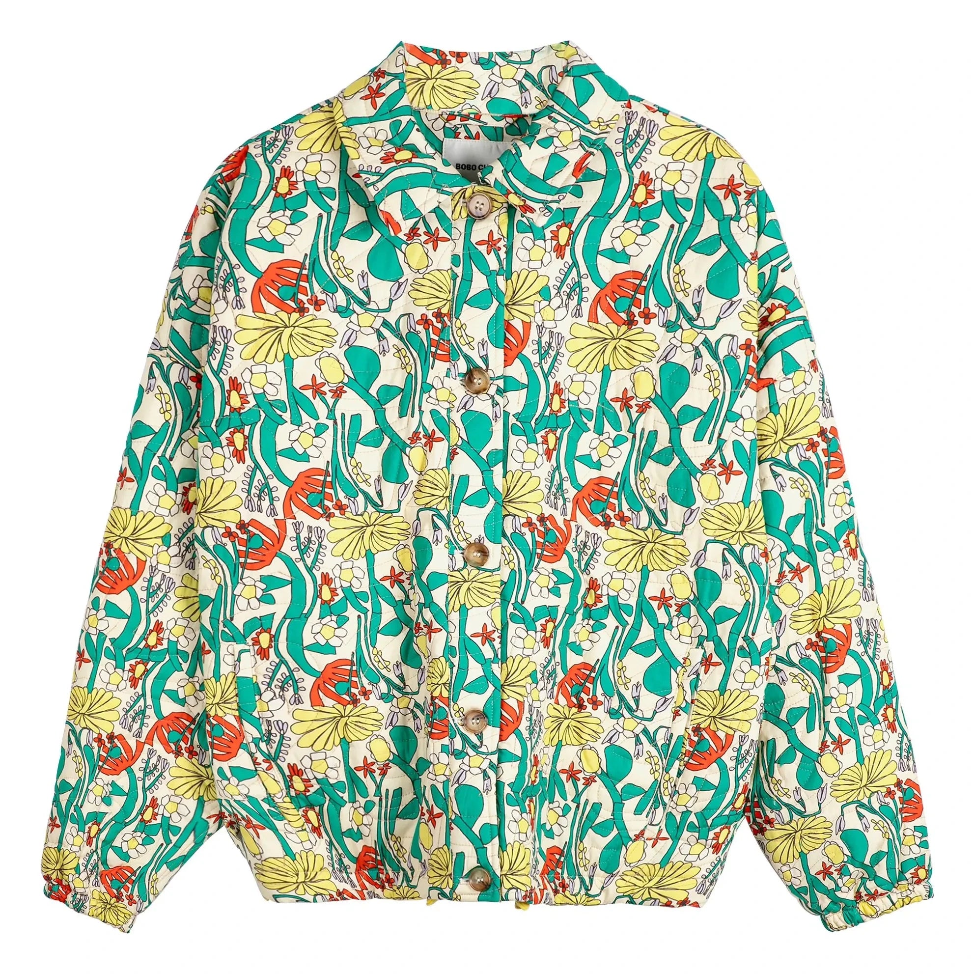 Bobo Choses - Color Herbalist Baumwolle Jacke | Grün