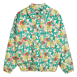Bobo Choses - Color Herbalist Baumwolle Jacke | Grün