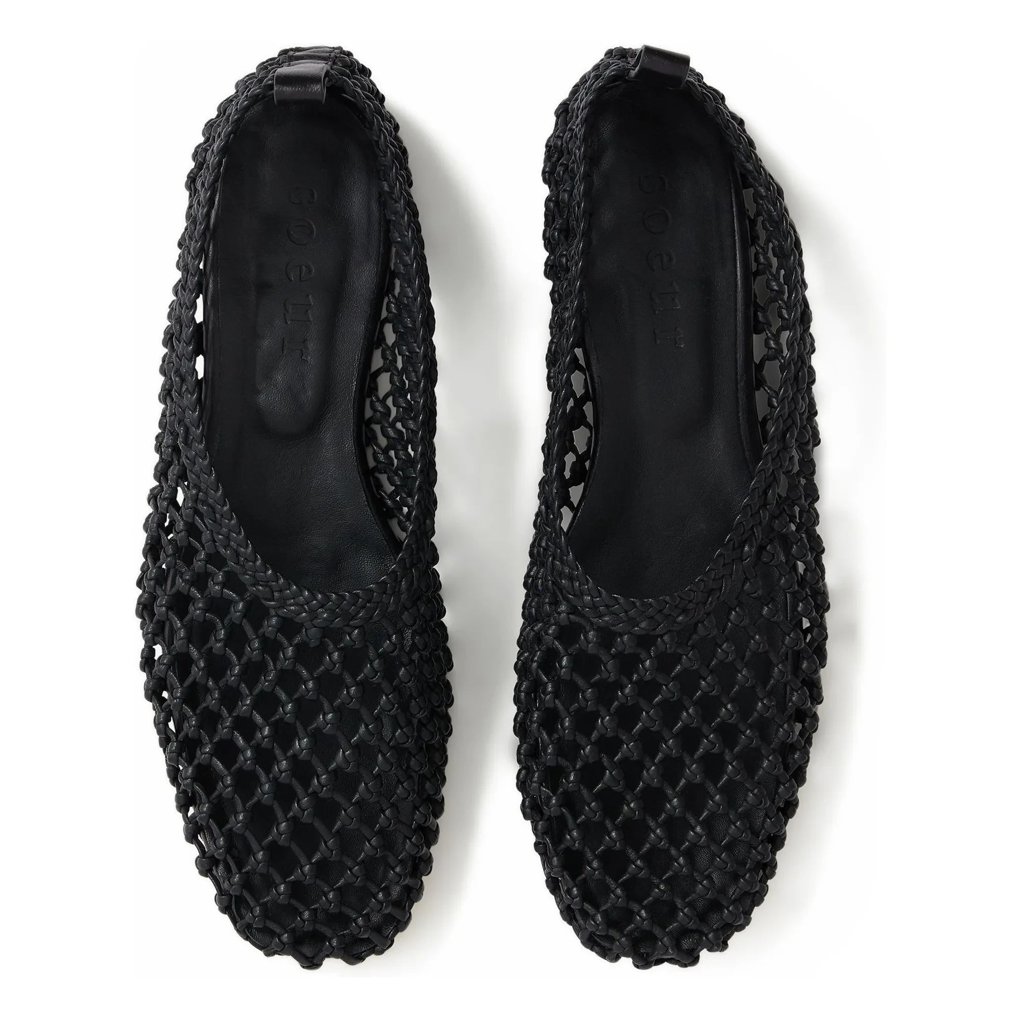 Soeur - Tosca Leder Ballerinas | Schwarz
