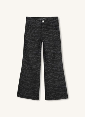 Zadig & Voltaire - Jean Victoria Zebra | Jeans schwarz