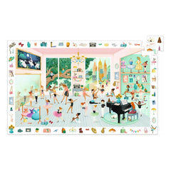Djeco - Tanzschule Puzzle - 100 Teile
