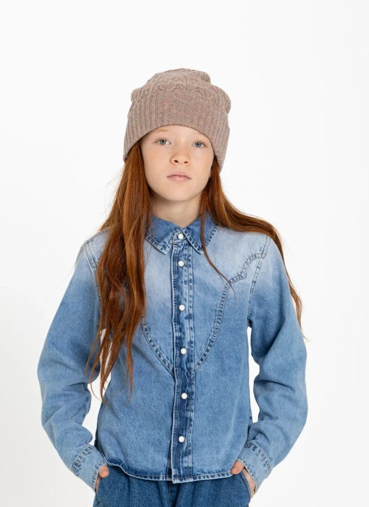 Hundred Pieces - Pauline Denim Hemd | Hellblau Denim