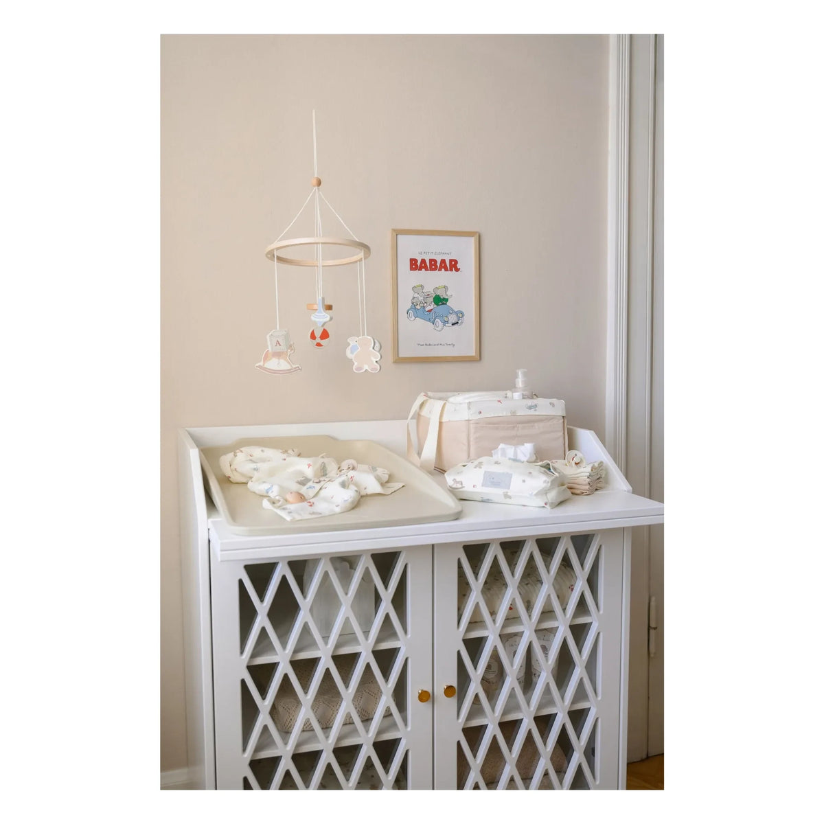 Cam Cam - Vintage Toys Fach-Organizer | Beige