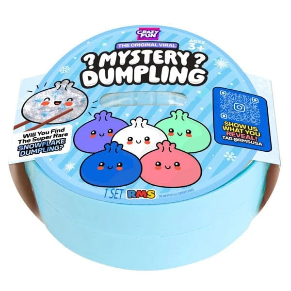 RMS - Gizemli Snowflake Dumpling Buns 10cm Squishy Sıkılabilir Oyuncağı