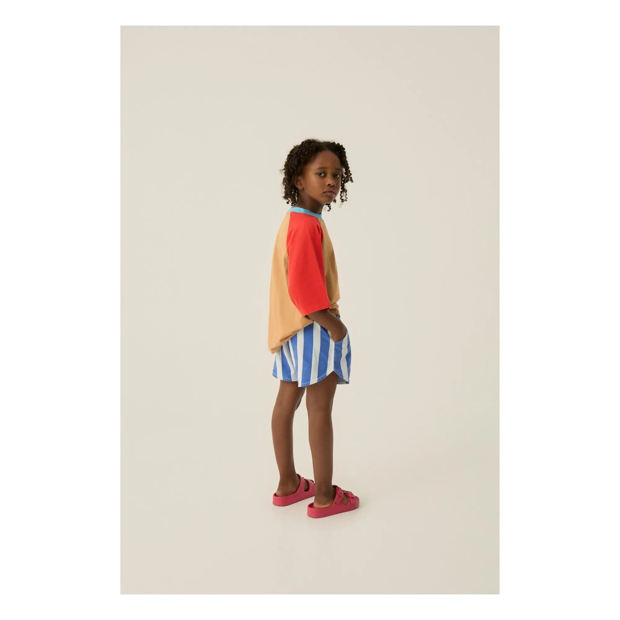 The Campamento - Gestreifte Shorts | Blau