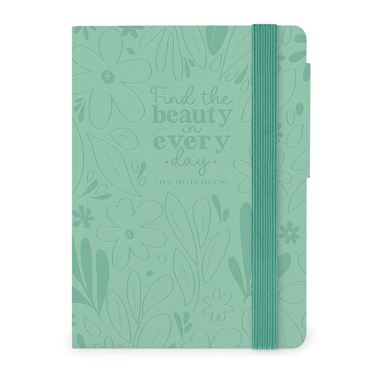 Legami - Notizbuch mit Blanko-Seiten und monochromem Softcover - Botanischer Garten - Mein Notizbuch