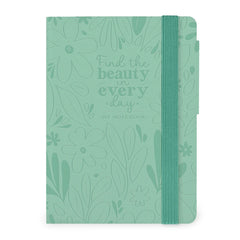 Legami - Notizbuch mit Blanko-Seiten und monochromem Softcover - Botanischer Garten - Mein Notizbuch