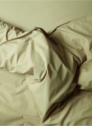 Suite 702 - Organischer Percale Kopfkissenbezug | Pistaziengrün