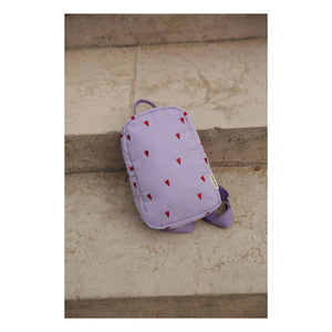 Studio Noos - Puffy Hearts Rucksack | Lila