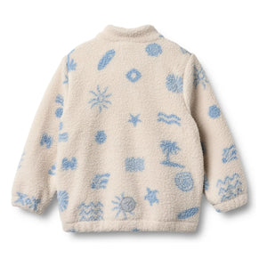 Wheat - Helge Beach Recyceltes Faser Sherpa Jacke | Ecru
