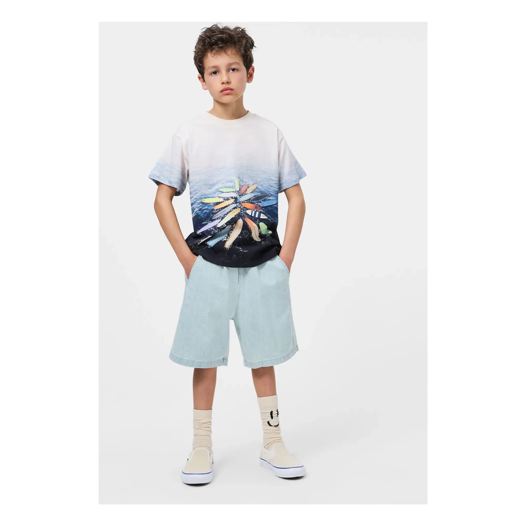 Molo - Avart Bio-Baumwoll-Jeansshorts | Denimblau